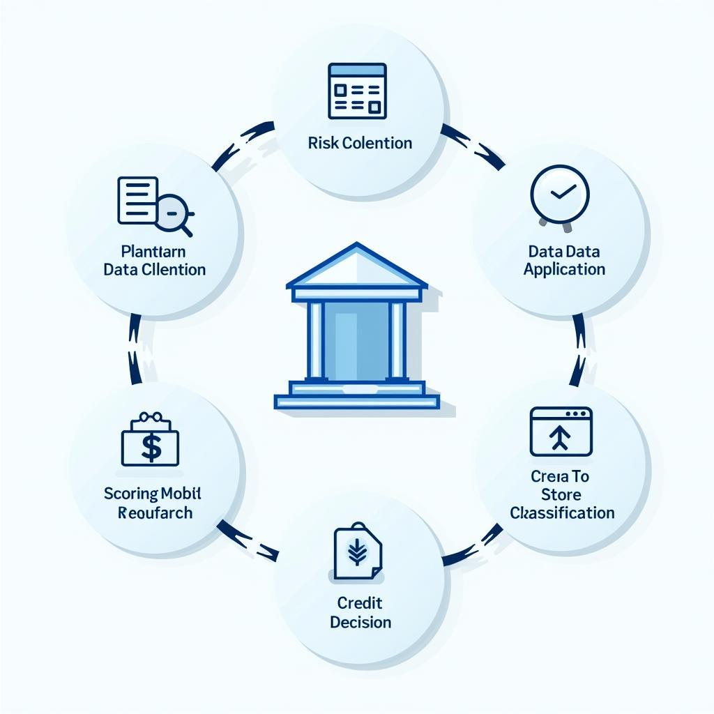 Quy trình chấm điểm tín dụng Credit Scoring tại ngân hàng Việt Nam với 5 bước từ thu thập dữ liệu đến quyết định cho vay