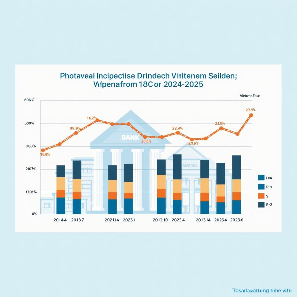 Biểu đồ dự báo xu hướng Dividend Yield ngành ngân hàng Việt Nam 2024-2025